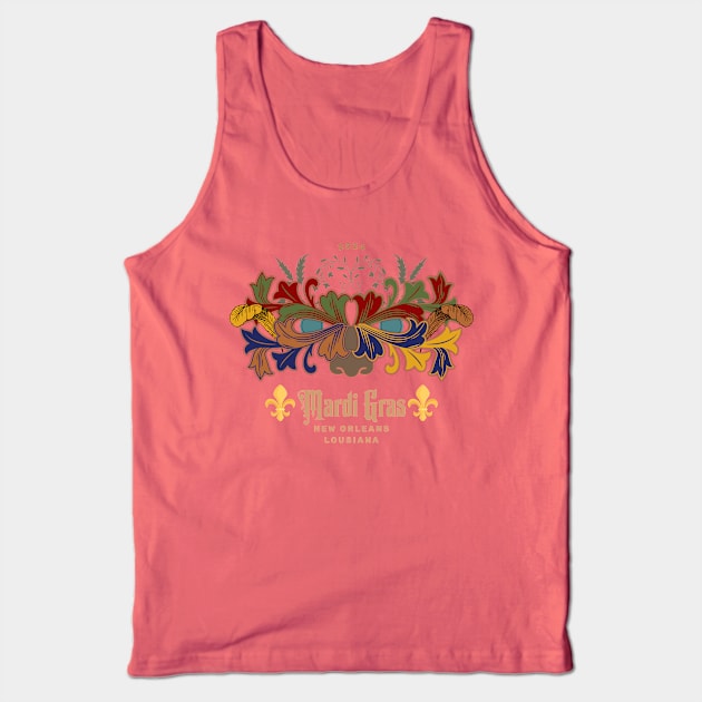 MARDI GRAS 2024 Tank Top by Twisted Teeze 